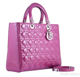 Patent Fuschia Pink Lady Dior