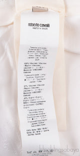 White Viscose Trouser