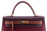 Kelly 32 Tricolor Box Calf Sellier