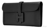 Jige Black Epsom Clutch GM
