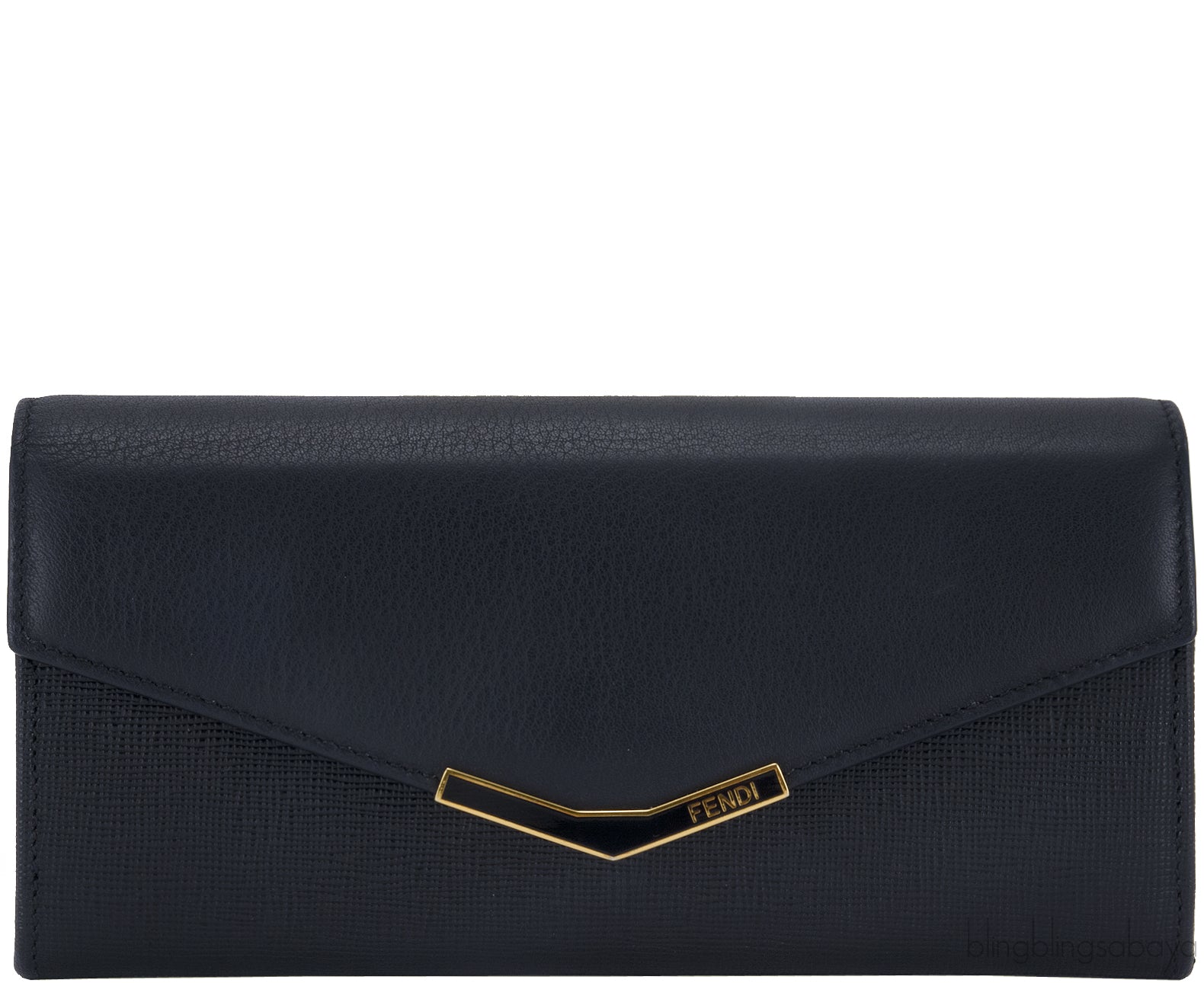 2Jours Black Saffiano Wallet*