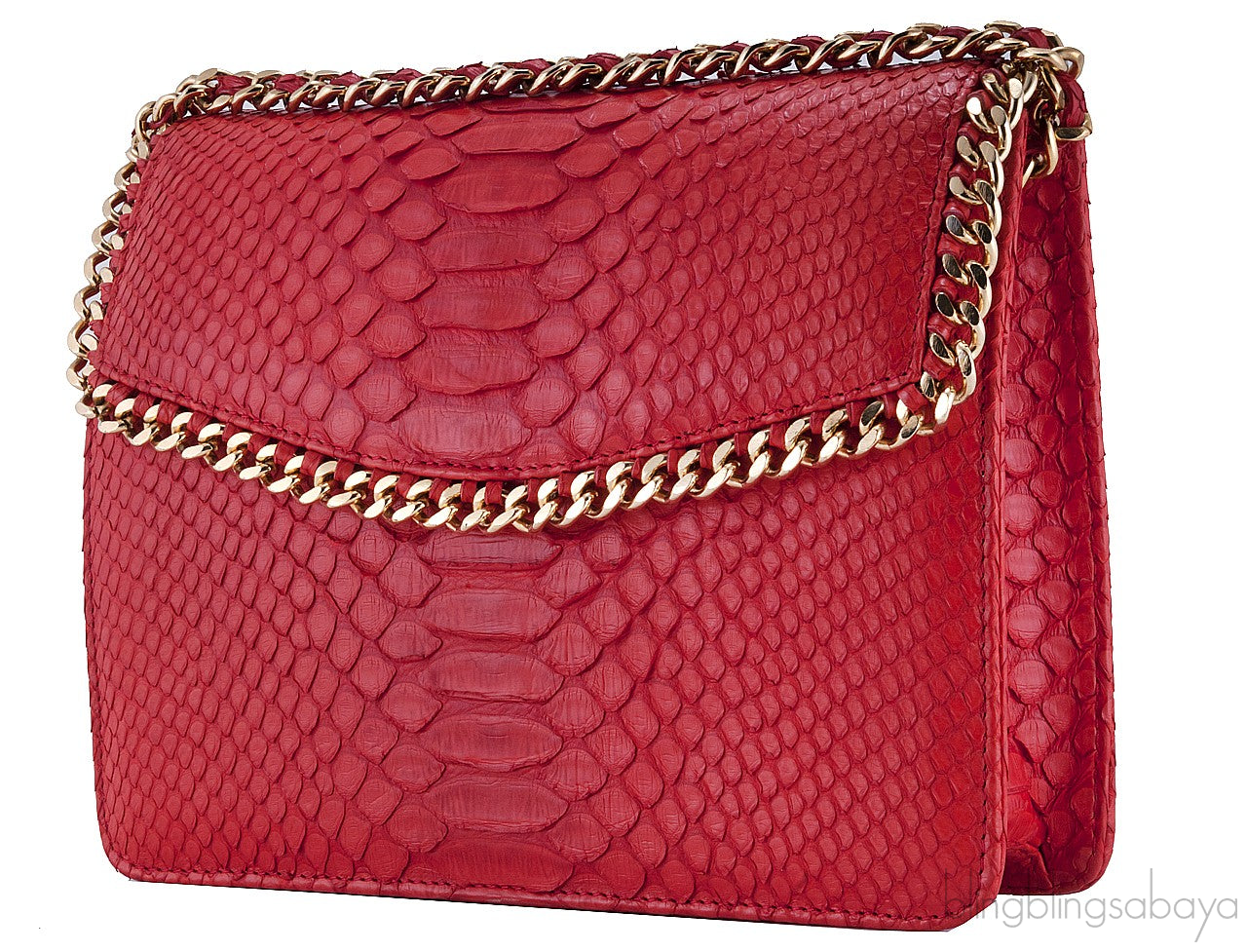 Red Python Clutch Grand