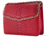 Red Python Clutch Grand