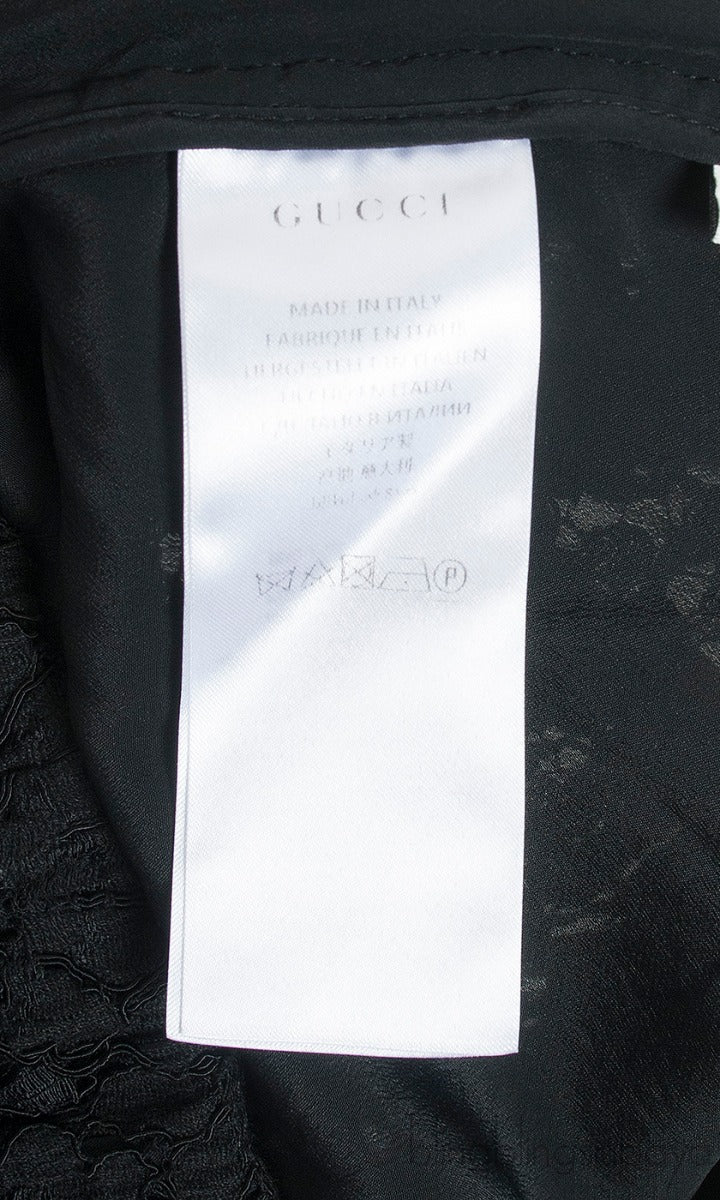 Black Lace Trouser