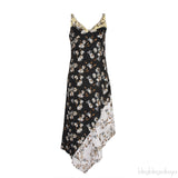 Multicolored Floral Print Dress