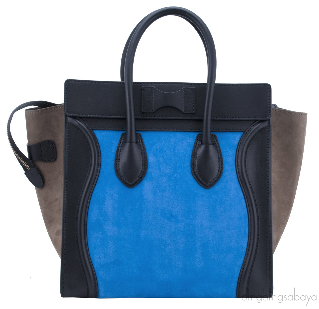 Mini Luggage Tricolor Blue