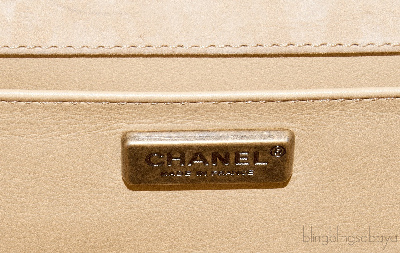 Le Boy Alligator Flap Bag