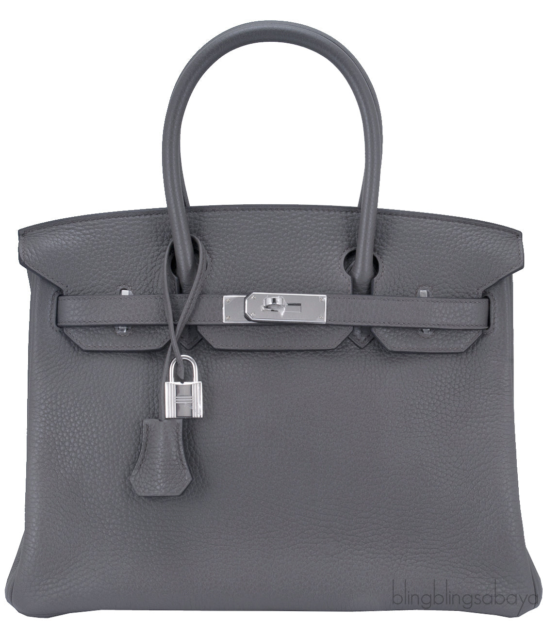 Birkin 30 Etain Togo PHW