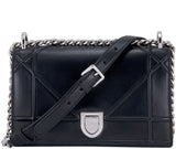 Diorama Black Small Flap Bag