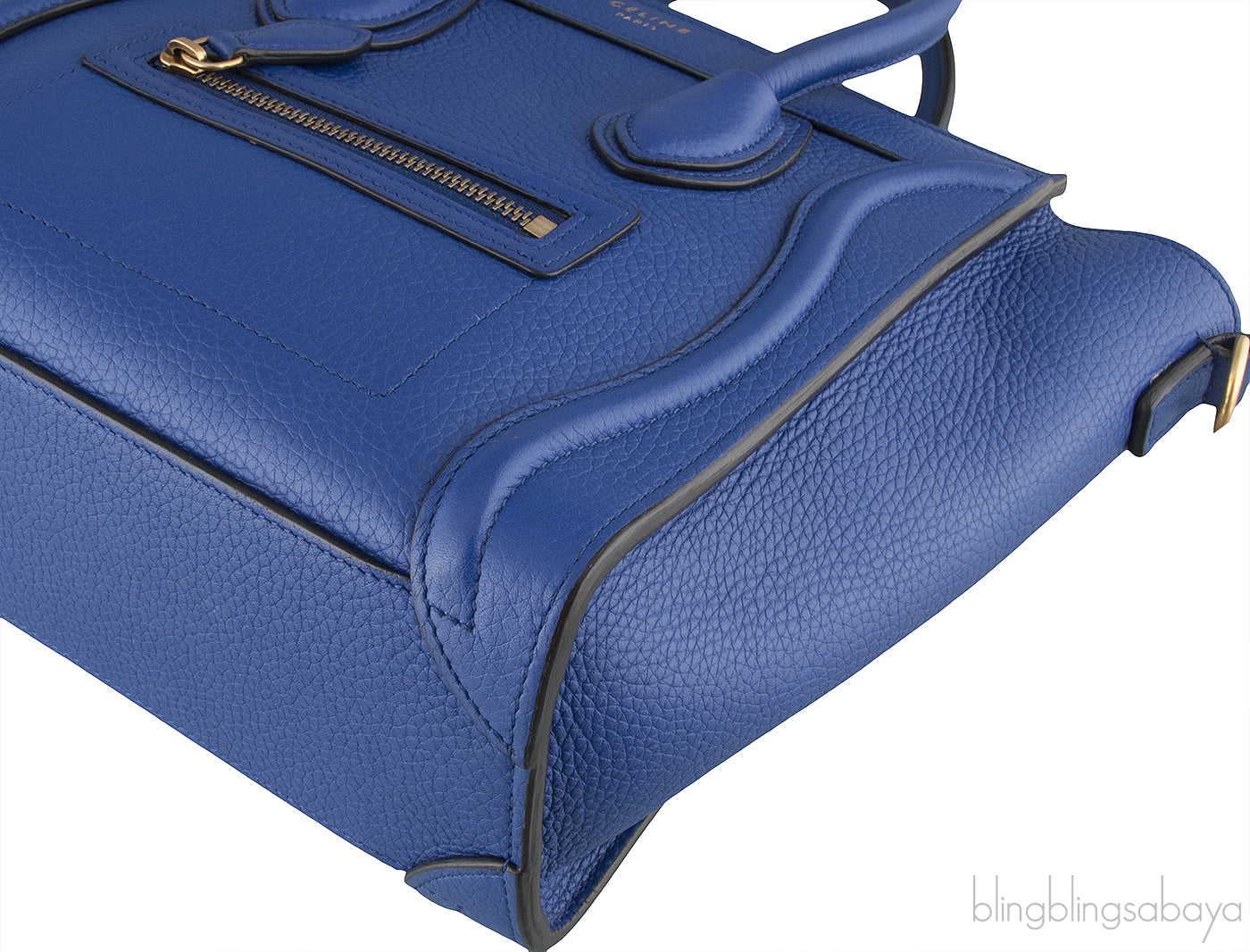 Blue Nano Luggage Shoulder Bag