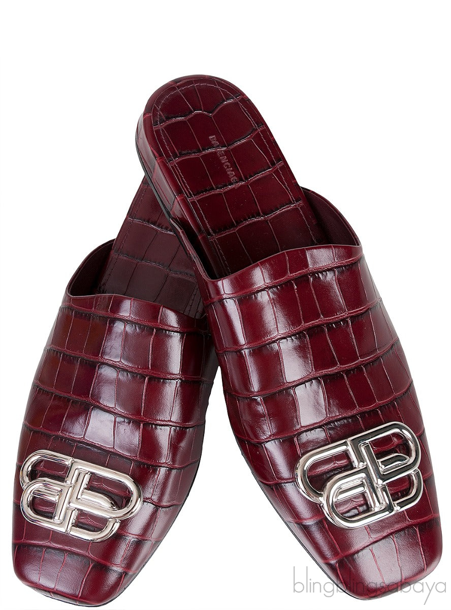 Cosy BB Croc Embossed Mules