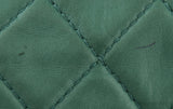Green Quilted Single Flap Maxi GHW
