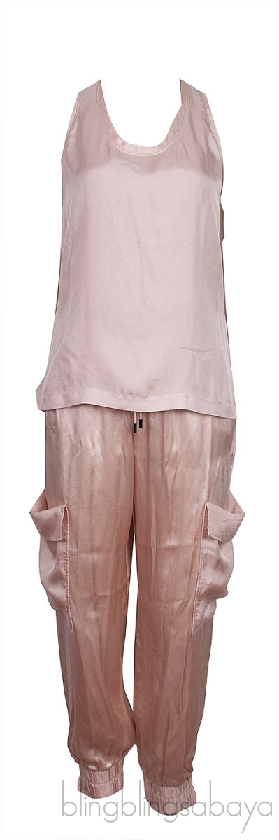 Light Pink Tank Top & Trouser