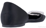 10 MM Satin Swarovski Flats