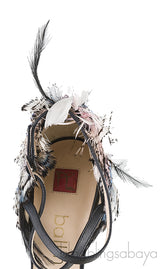 Feather Detail Sandals