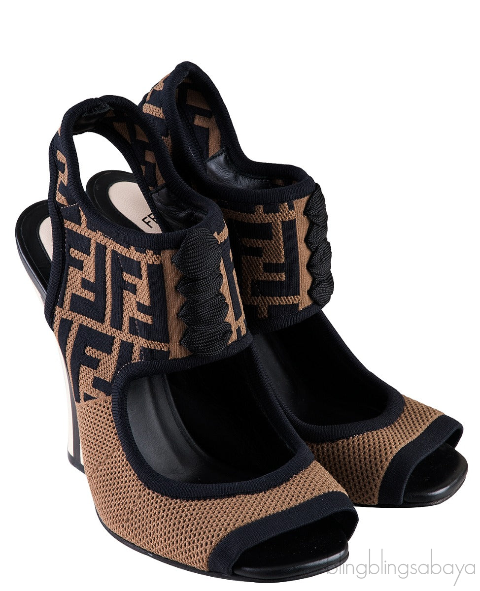 FF Logo Stretch Sandals