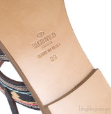 Multi-color Slip On Sandals