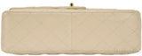 Beige CC Jumbo Flap Bag