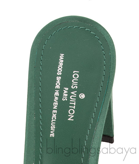 Madeleine Emerald Green Mule