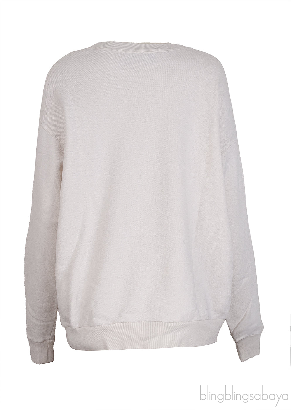 GG White Floral Print Sweatshirt