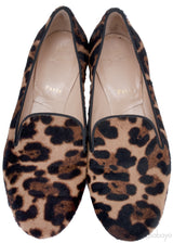 Sakoutte Leopard Pony Hair Flat