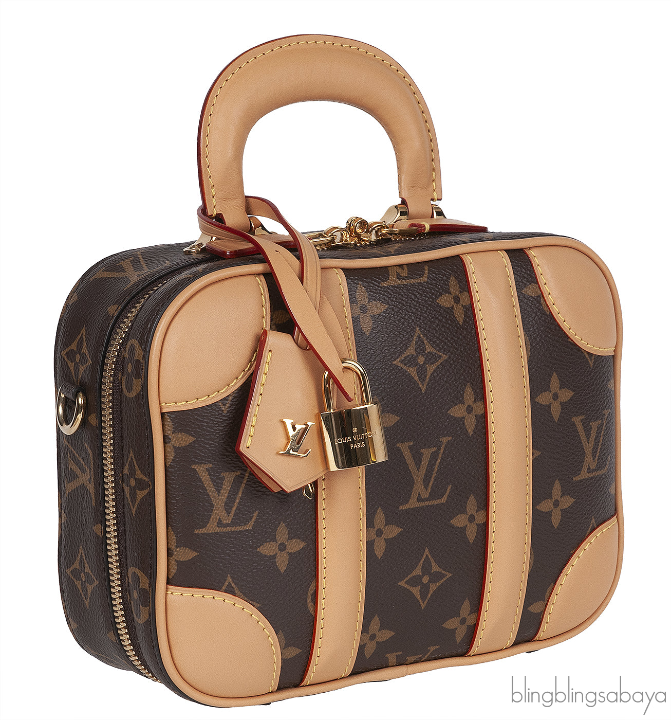 Louis Vuitton BB Mini Luggage Monogram Shoulder Bag