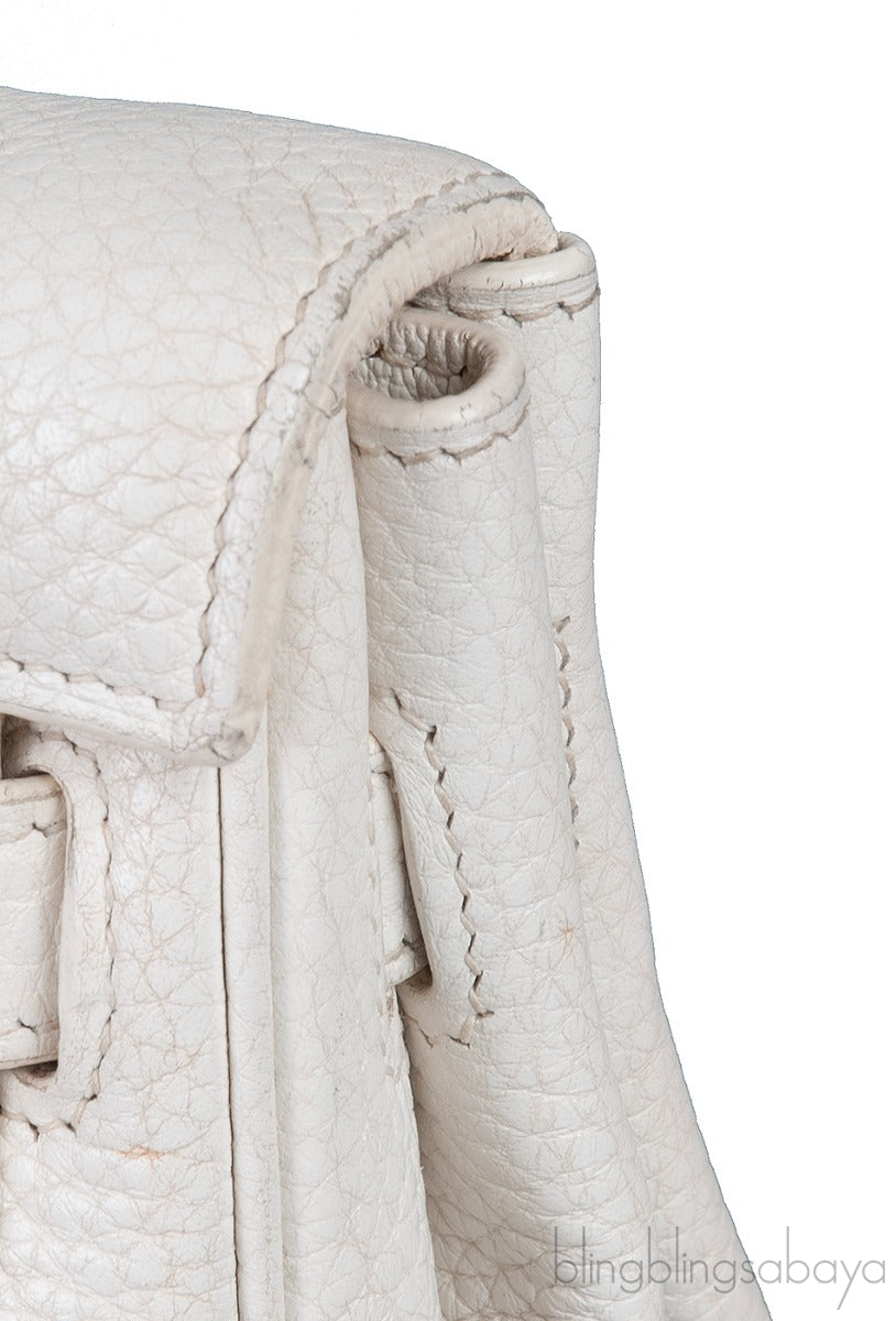 Kelly 35 White Retourne  PHW
