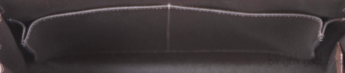 Hermes Kelly 32 Chocolate Natural and Dark Brown Ostrich GHW
