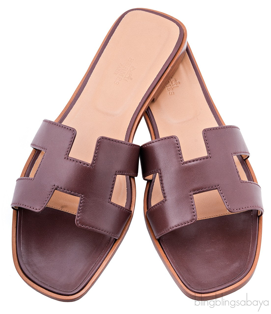 Oran Sandal Kidskin Plum