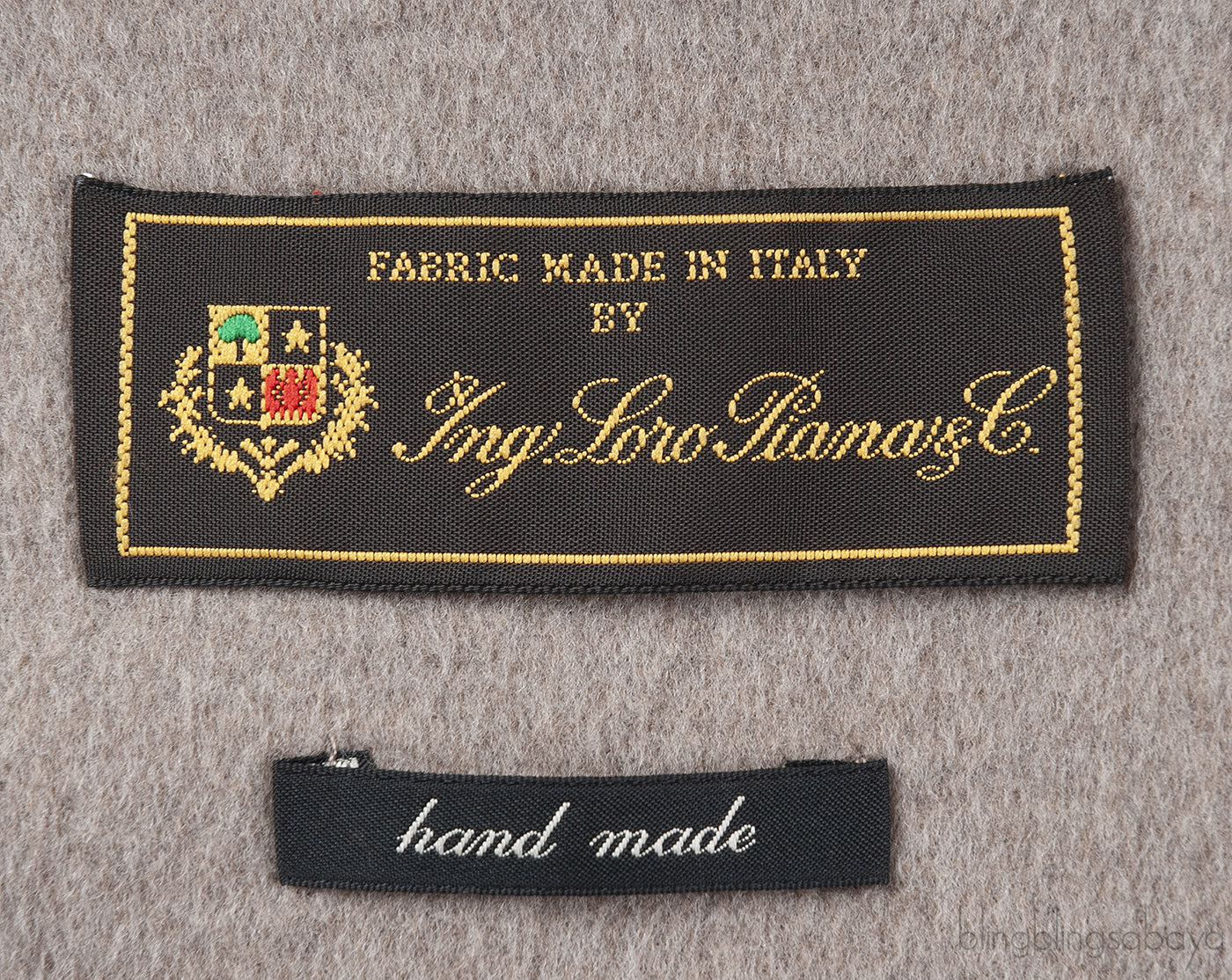 Grey Cashmere & Wool Poncho