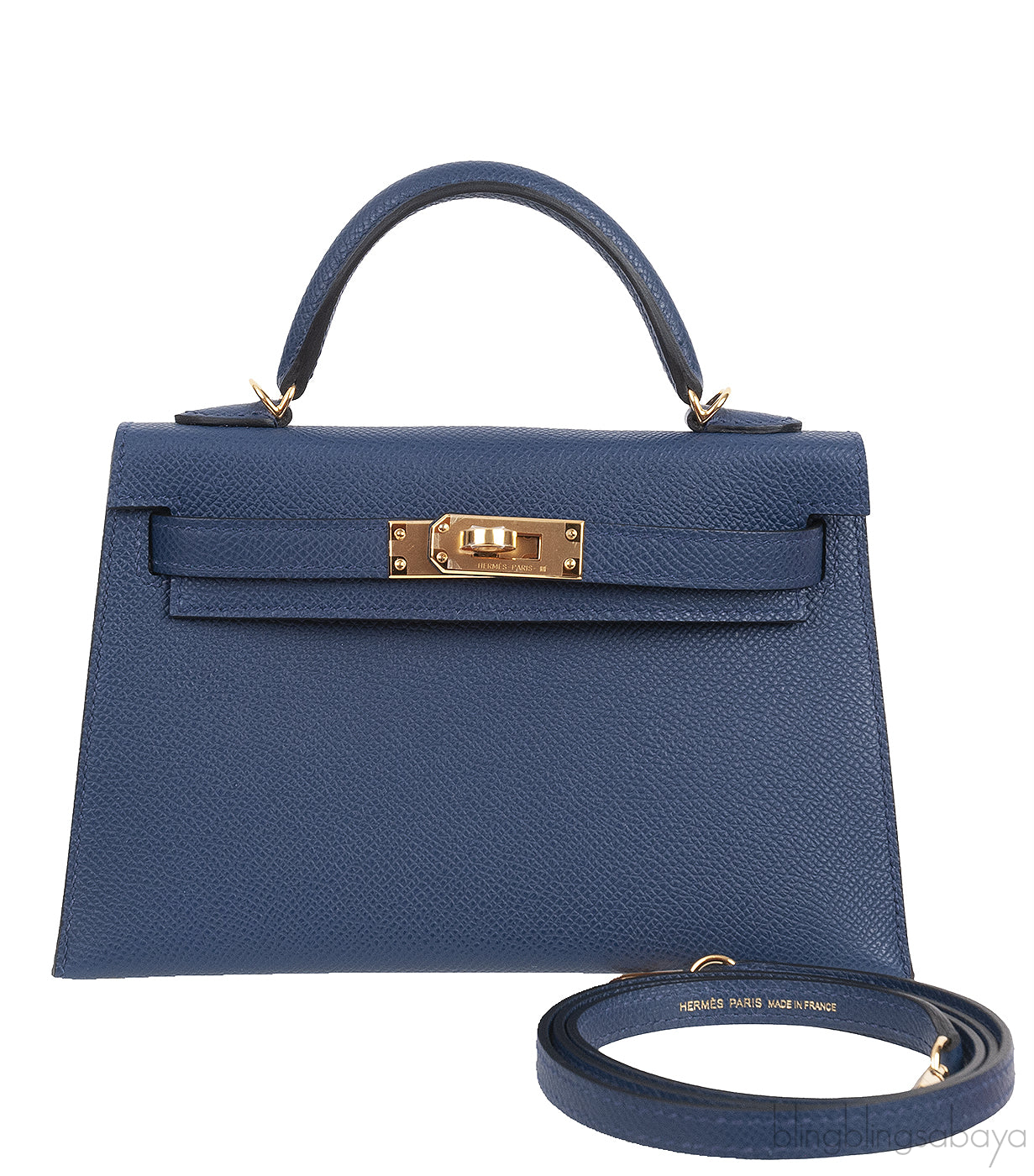 Kelly 20 Epsom Navy Blue GHW