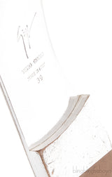 Silver Crystal Sandals
