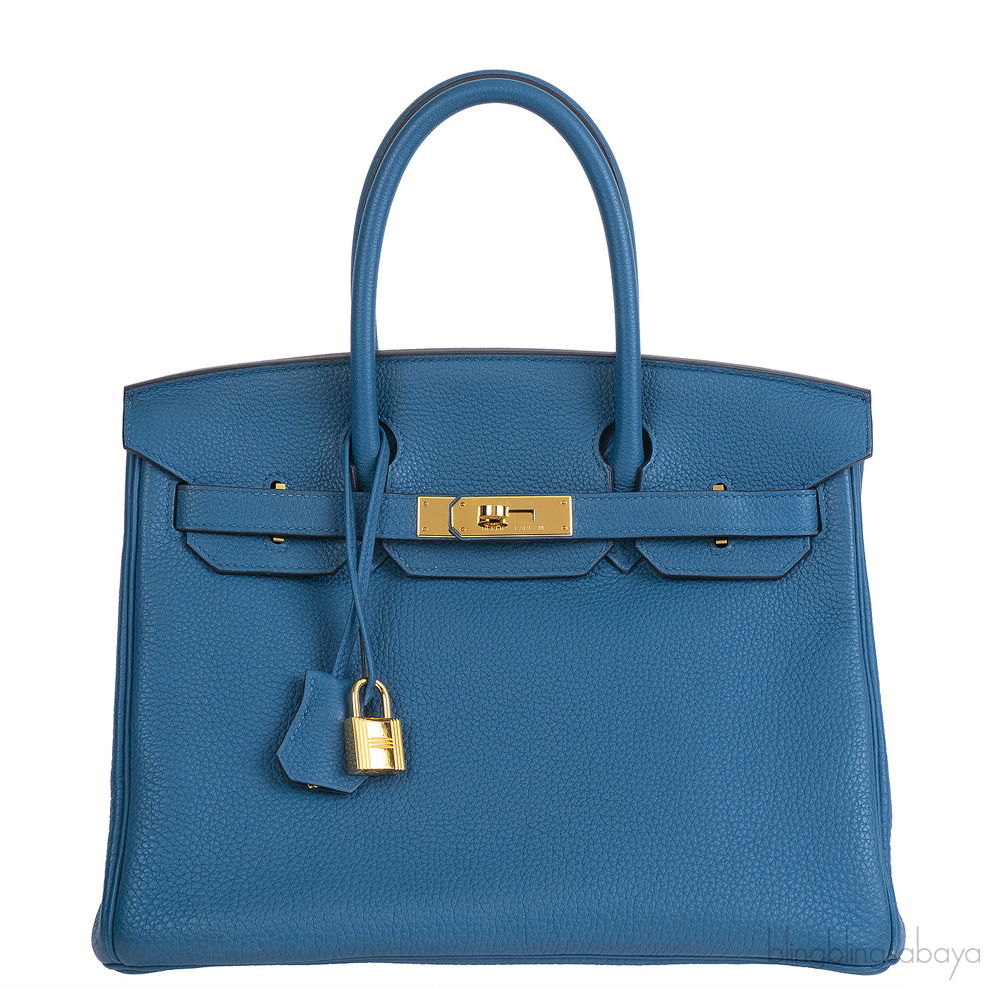 Hermes Birkin 30 Blue Cobalt Togo GHW