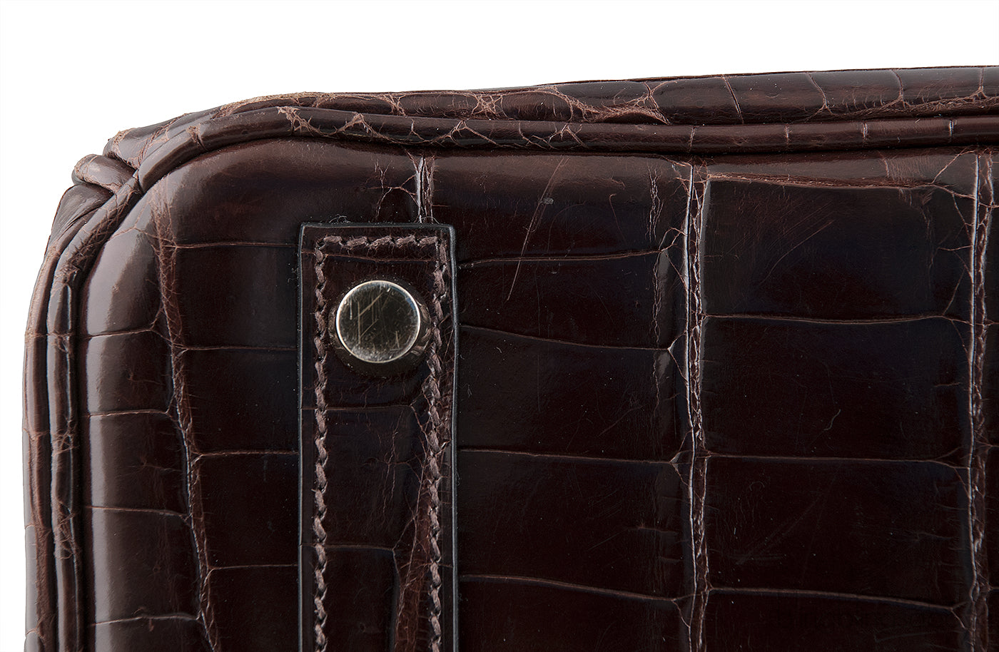 Birkin 30 Dark Brown Crocodile