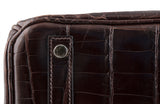 Birkin 30 Dark Brown Crocodile