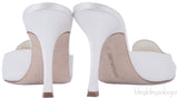 Ivory Eufra Mid Heel Sandals