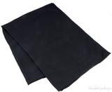 Logomania Black Cashmere Shawl