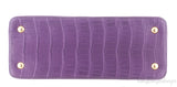 Purple Capucines Crocodile MM*
