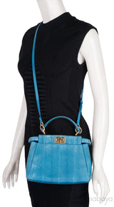 Blue Python Mini Peekaboo