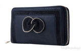 Black Bow Zip Claras Wallet
