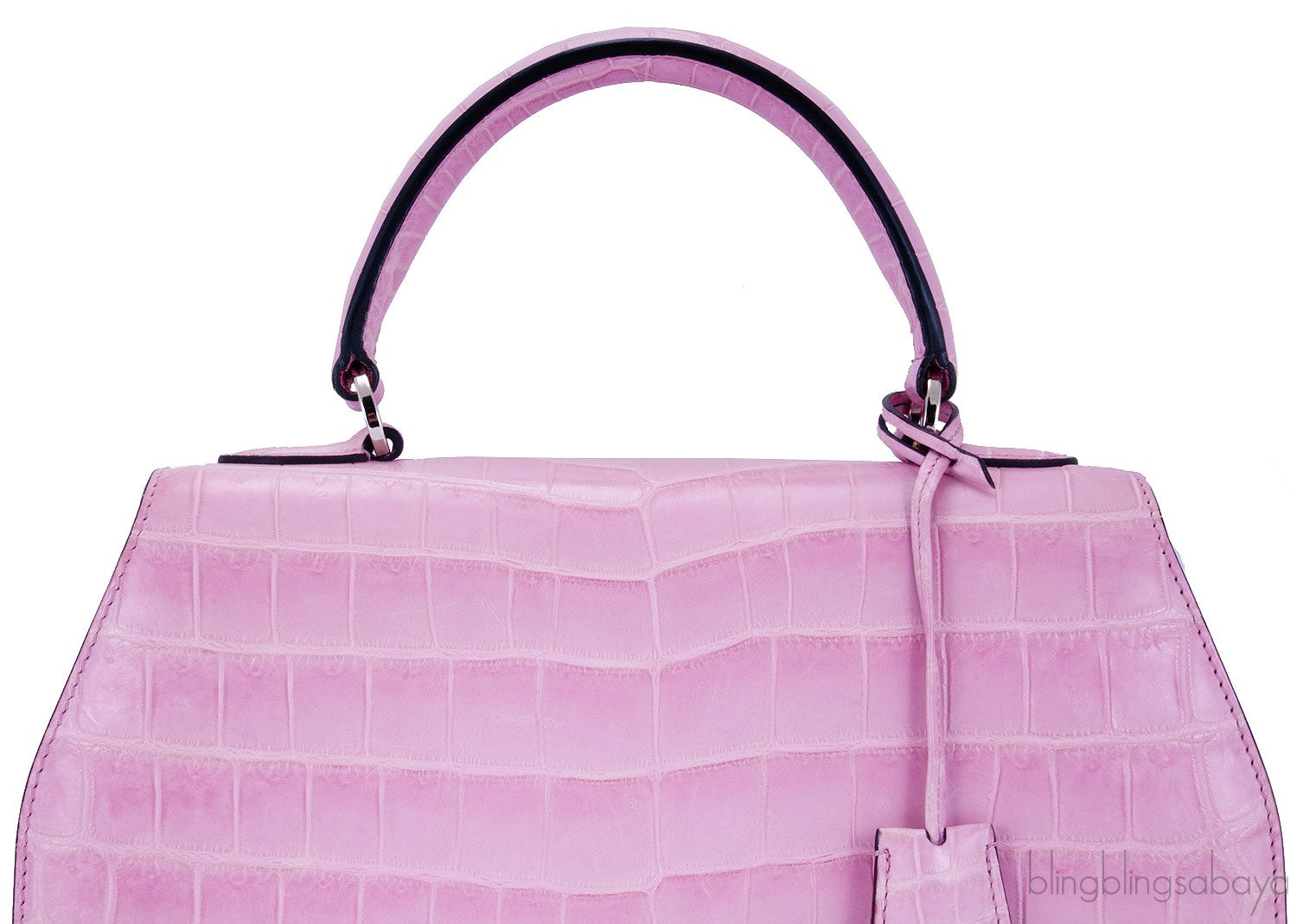 Rejane Pink Nilo Crocodile PM