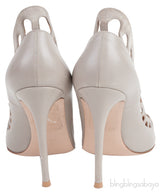 Cut-out Trim Pointed Heels