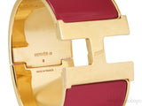 Rouge H Extra Wide Clic Clac Bracelet
