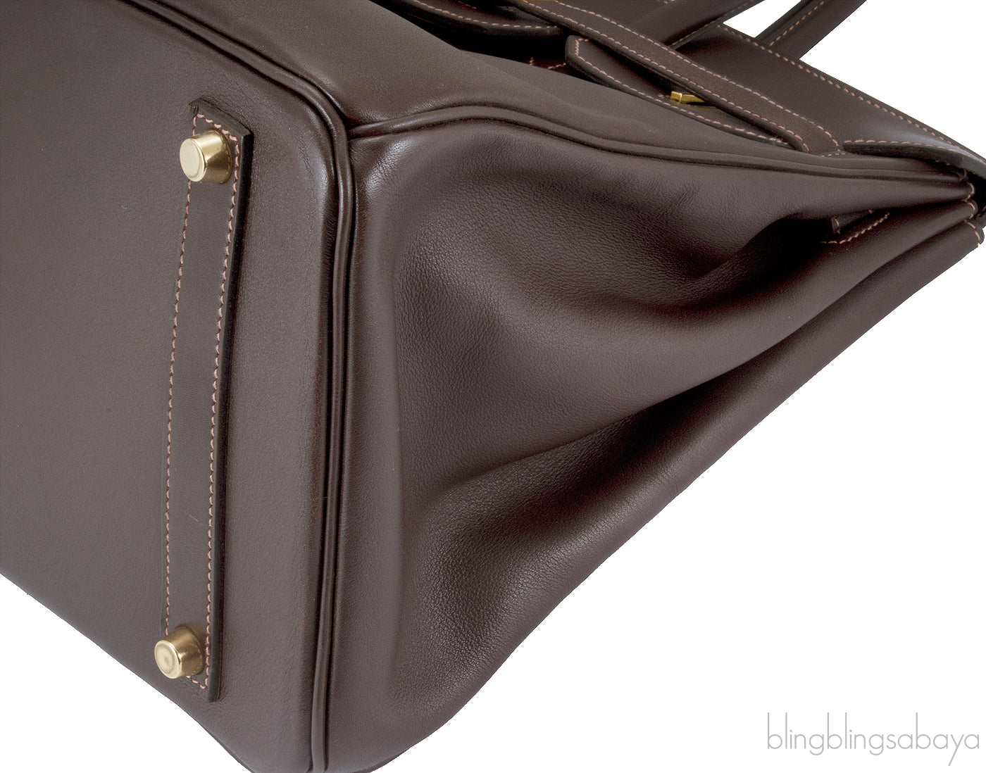 Birkin 35 Veau Gulliver Havane GHW*