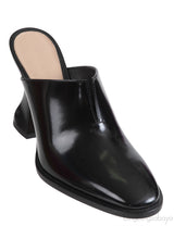 Bottega Veneta Leather Cha-Cha Heeled 100 Mules