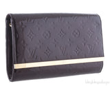 Ana Vernis Monogram Chain Clutch