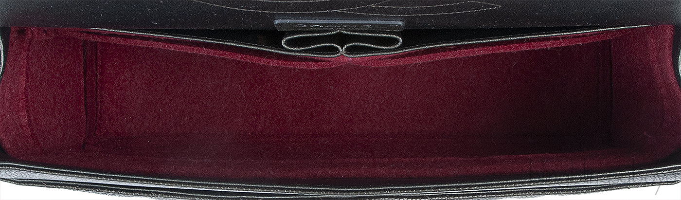 Chanel Charcoal Grey Caviar Jumbo Flap Bag