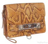 Proenza Schouler PS11 Python Amber Clutch Bag