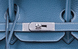 Birkin 35 Blue Jean Togo