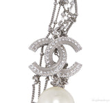 CC Pearl Cluster Necklace